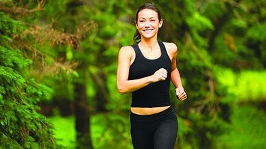 Aerobic exercise for weight loss in the abdomen and sides